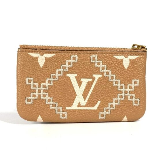 LOUIS VUITTON M81165 MonogramEmpreinte Pochette cle Wallet Keyring coin purse - Picture 1 of 12